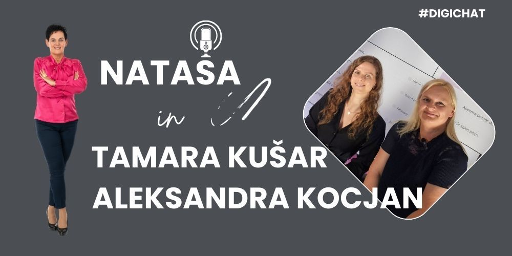 DigiChat #02: The Power of Digitalization in HR for Outstanding Results - A Conversation with Tamara Kušar and Aleksandra Kocjan