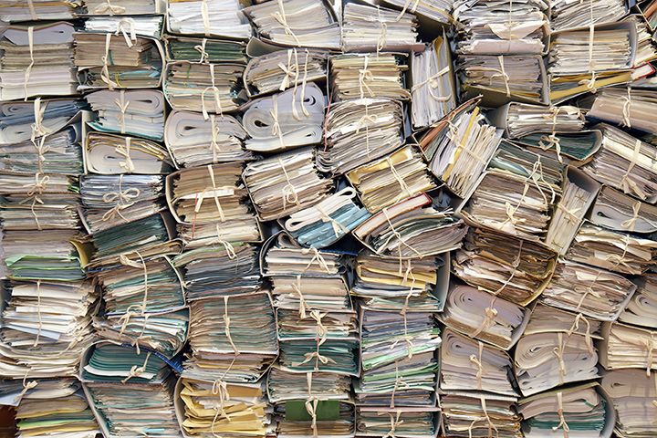 Long-term document storage challenges